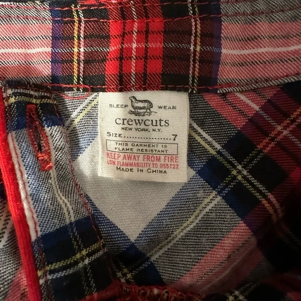 Girls Crewcuts Plaid Pajamas